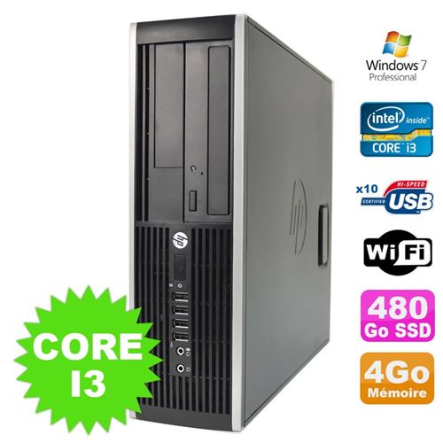 Acheter Pc hp compaq elite 8100 sff intel core i3-530 4go disque 480go ssd dvd wifi w7 État correct - 249,00 € Pc hp compaq elite 8100 sff intel core i3-530 4go disque 480go ssd dvd wifi w7 État correct - Hewlett-Packard reconditionné disponible sur Fnac