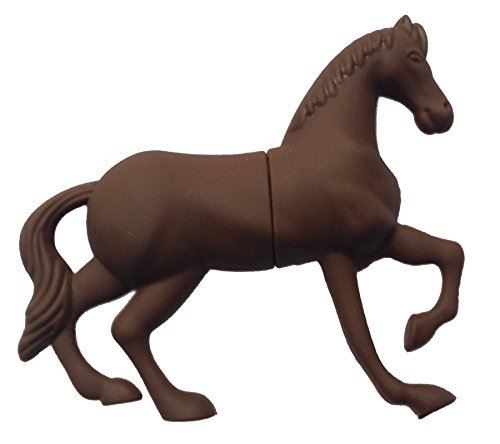 Cheval Marron USB Flash Drive 8 Go mémoire Stick Stockage de Données Clé