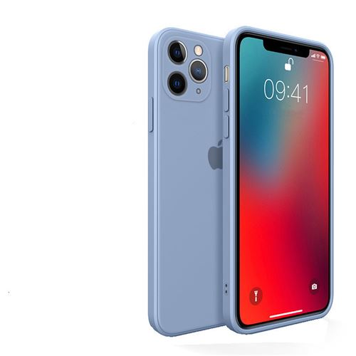 Coque En Silicone Liquide Apple - Gris pour iPhone 12 Pro Max
