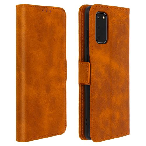Housse pour Samsung Galaxy S20 avec Porte-cartes Fonction Support Camel
