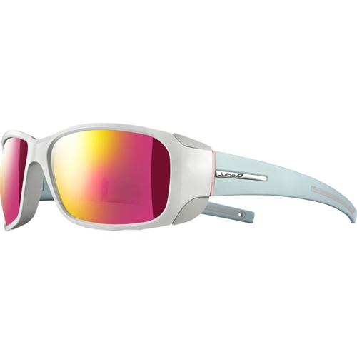 Lunettes de soleil Julbo Monterosa Blanc/Bleu Spectron 3 CF Rose