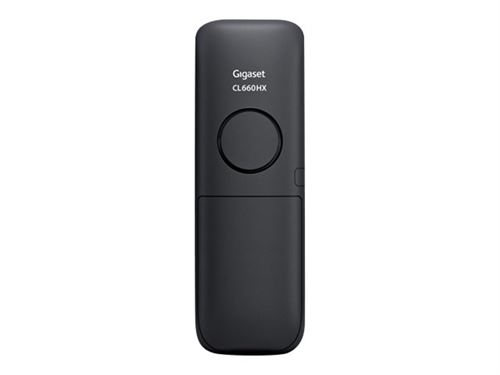 Gigaset CL660HX - Extension du combiné sans fil avec ID d'appelant - DECTGAP - noir, anthracite