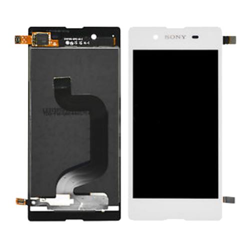 Ecran tactile + LCD blanc de remplacement avec contour pour Sony Xperia E3 (D2202 / D2203 / D2206 / D2243)