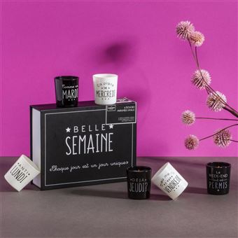 DITESMOT BOUGIES HUMEUR X6 COFFRET