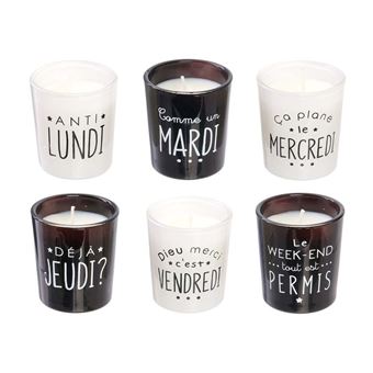 DITESMOT BOUGIES HUMEUR X6 COFFRET