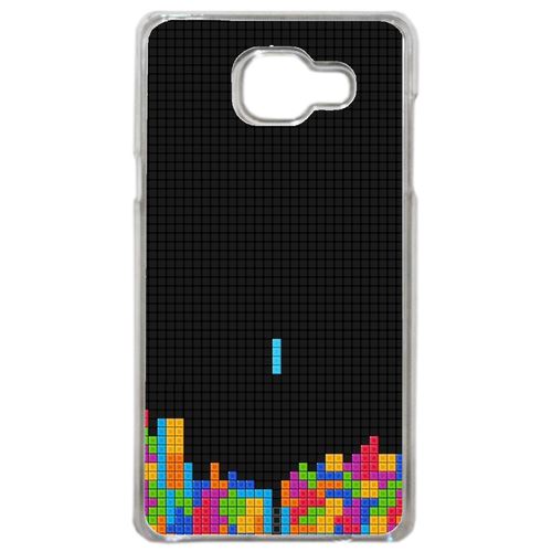 Coque Tetris Black Compatible Samsung Galaxy A3 2016 Transparent