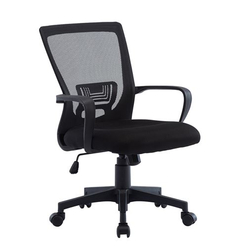 Chaise Gaming -Fauteuil de Bureau Dossier Inclinable ,Réglable en Hauteur Noir