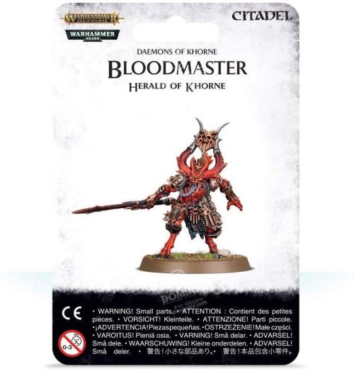 Games Workshop BloodMaster Herald of Khorne - Daemons of Khorne - 97-62 - Warhammer AoS