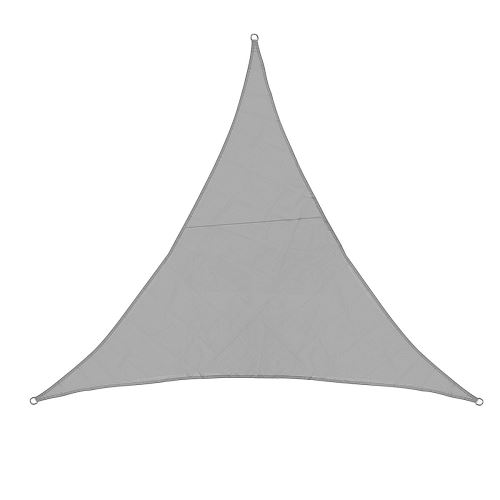 Voile pare-soleil améliorée étanche 420D Oxford Polyester Canopy gris