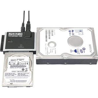 JSER Adaptateur convertisseur IDE 44 broches vers SATA femelle pour