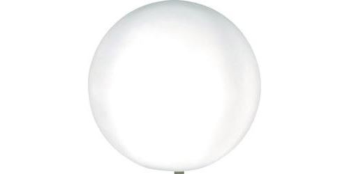 Boule décorative LED pour extérieur Mundan Heitronic 30 cm blanc E27