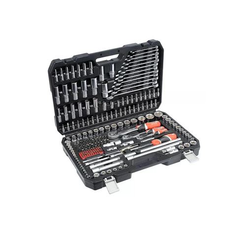 Yato YT-38841 Jeu de 216 douilles 6,3 mm, 9,5 mm, 12,7 mm