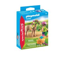 Playmobil Special Plus 70060 Cavalière avec poney