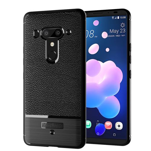 Etui Coque de protection antichoc souple pour HTC U12 Plus - Noir