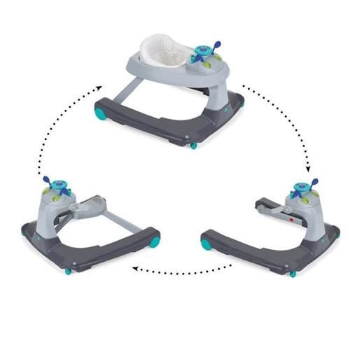 Hauck trotteur evolutif ride on 123 - gris