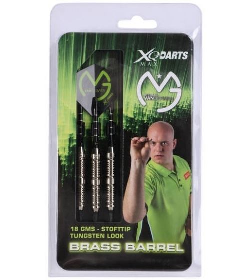 XQ Max flèches flèche acier pointe acier M. van Gerwen poids 23