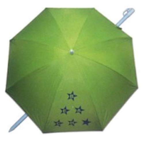 Pincho parapluie de plage 180 cm polyester vert résistant aux UV