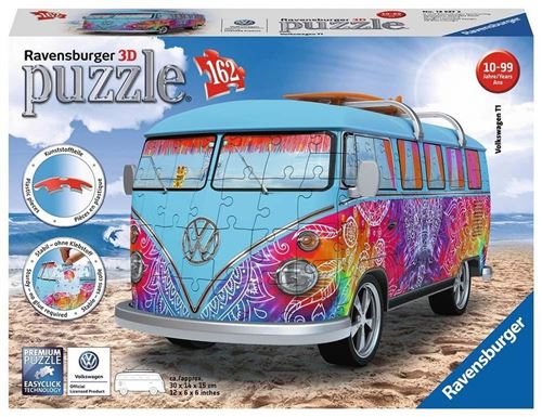 Puzzle 3D Van Volkswagen Summer 162 pièces