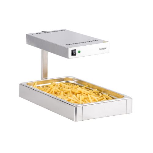 chauffe-frites gn 1/1 inox - ccf2