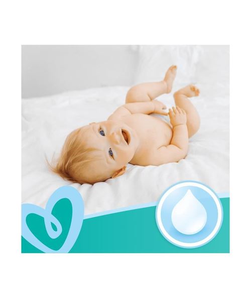 LOT DE 3 - PAMPERS : Fresh Clean - Lingettes nettoyantes pour bébé