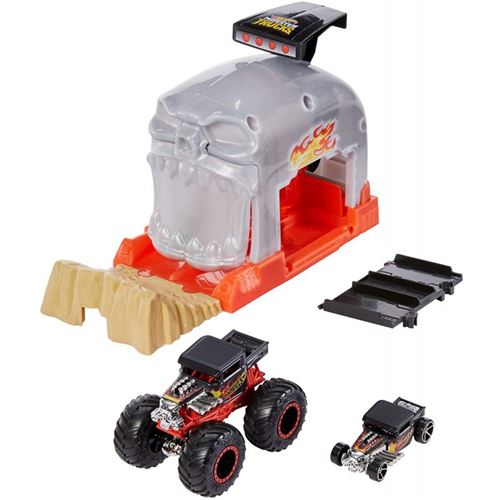 Hot Wheels piste Camion d'échantillonnage Bone Shaker12,5 cm orange/gris