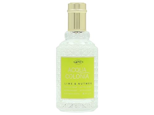 4711 Acqua Colonia Eau de Cologne Citron et Noix de Muscade pour unisexe en flacon Vaporisateur 50 ml