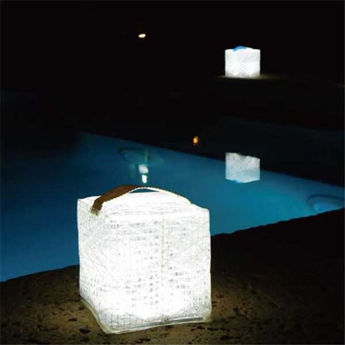 Lanterne de Camping Solaire à Eclairage LED Gonflable