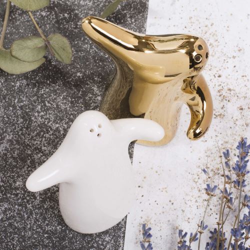 Soiree saliere & poivriere dansant - or blanc thumbsup 1001934