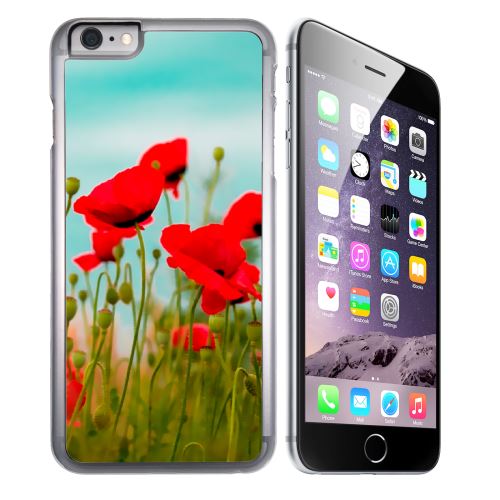 Coque pour iPhone 7 PLUS coquelicots 2