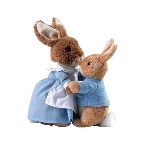 Mme Lapin et Peter Lapin Peluche