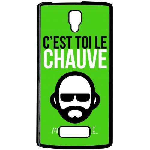 Coque lenovo a2010 c est toi le chauve moi je suis styl 11