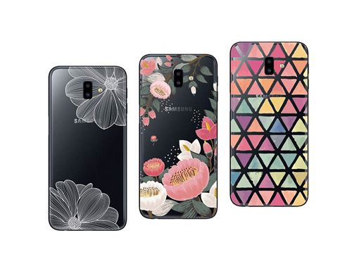Samsung galaxy J6 2018 Plus ( J6 +) 3 coques gel souple et Résistant Anti Choc (Pack#2)