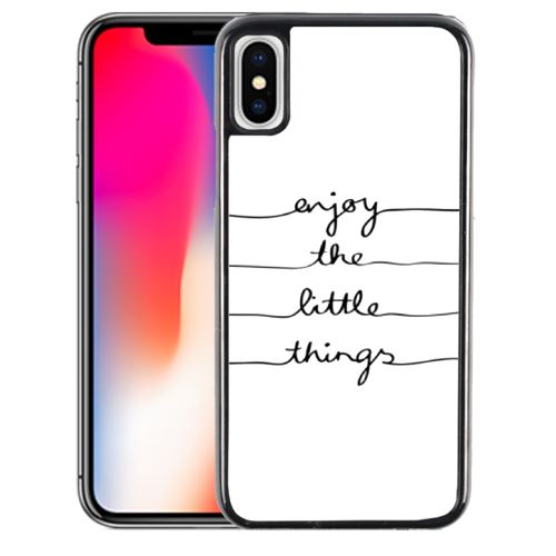 Coque pour iPhone XS enjoy little things