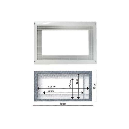 encadrement micro-ondes blanc universel pour micro ondes
