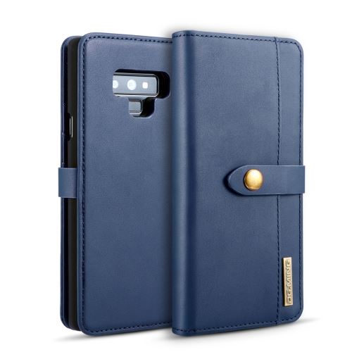 Galaxy Note9 Housse Etui Cuir Pu Detachable Bleu Als90790