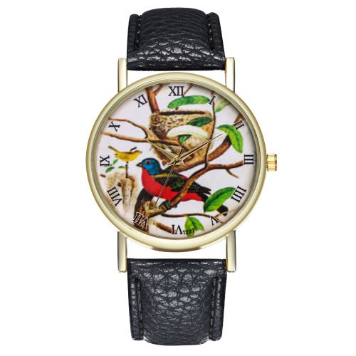 les dames classiques des hommes authentiques regardent personnalité créatrice de mode quartz horloge T237-Anoir