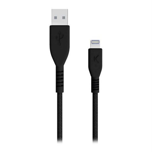 Câble USB vers Lightning Armor Noir