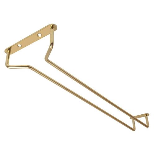 Support verres à pied en laiton 410mm