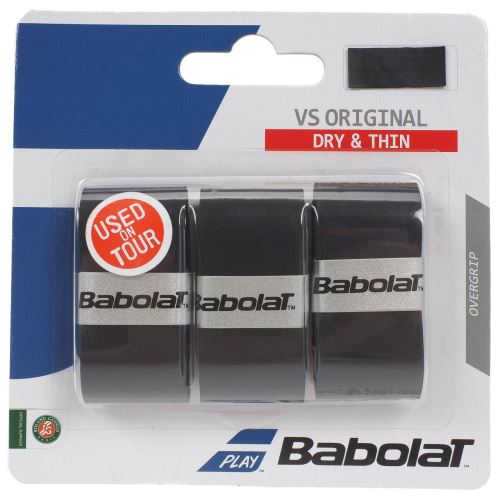 Surgrip raquette de tennis Babolat Vs grip original x3 noir Noir taille : UNI réf : 0