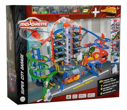 Majorette Blanc Parking Super City Garage - Image 1