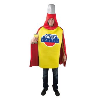 Costume P'tit Clown Sam Sam Per Bambini – Taglia 5-6 Anni – Completo Di Pantaloni, Top, Mantello, Scarpe E Maschera - 6