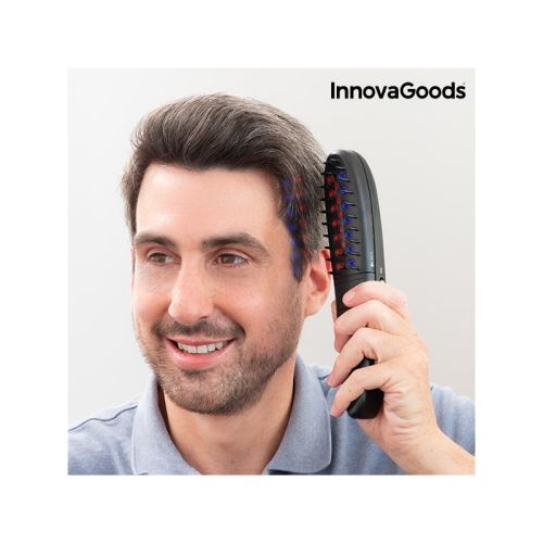 Ensemble de Brosse Électrique Anti-chute de cheveux avec Accessoires InnovaGoods (12 Pièces)