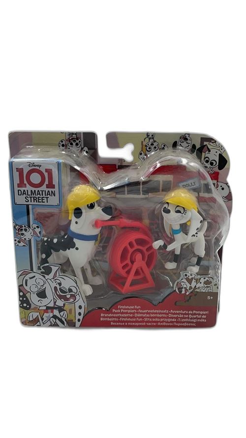 Disney 101 Dalmatian Streetset de jeu - Caserne de pompiers 3 pi&egrave;ces 
