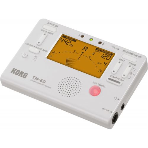 Korg TM-60 blanc - Accordeur et Métronome