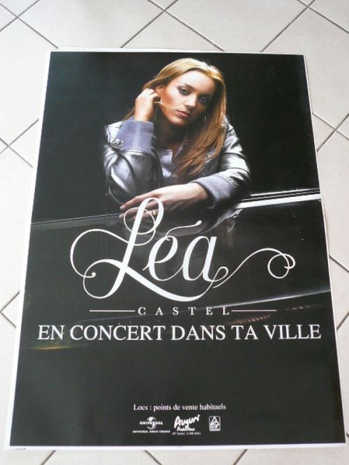 LEA CASTEL - 70x100 cm - AFFICHE / POSTER