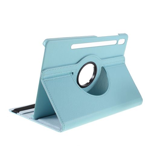 GENERIQUE - Etui pour Samsung Galaxy Tab S6 SM-T860 - Support Rotatif - Bleu Clair - Image 3