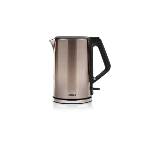 Bouilloire électrique Princess 236024 Safe Touch – Double isolation – Volume 1,5 l – Cuivre