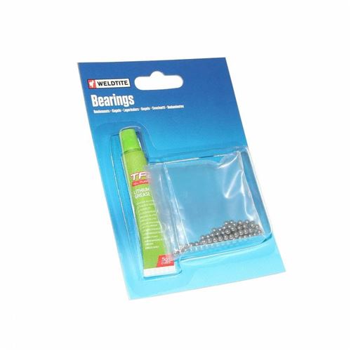 Bille 3,175 (1-8) weldtite avec graisse (72 billes)