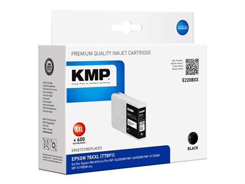 Cartouche d'impression KMP E220BXX 80 ml Rendement élevé CF - vue 2
