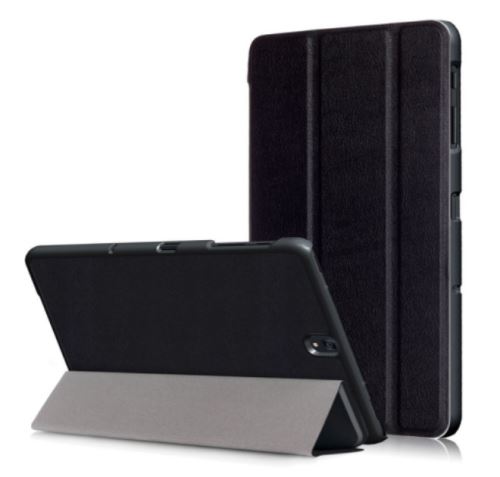 WISETONY® Étui en PU tri-pliure avec support pour votre Samsung Galaxy Tab S2 T810/T815/T813 9.7 - Noir